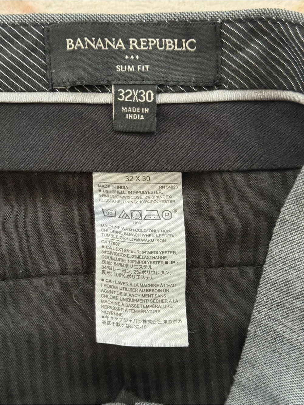 Banana Republic Men's grey Dress pants